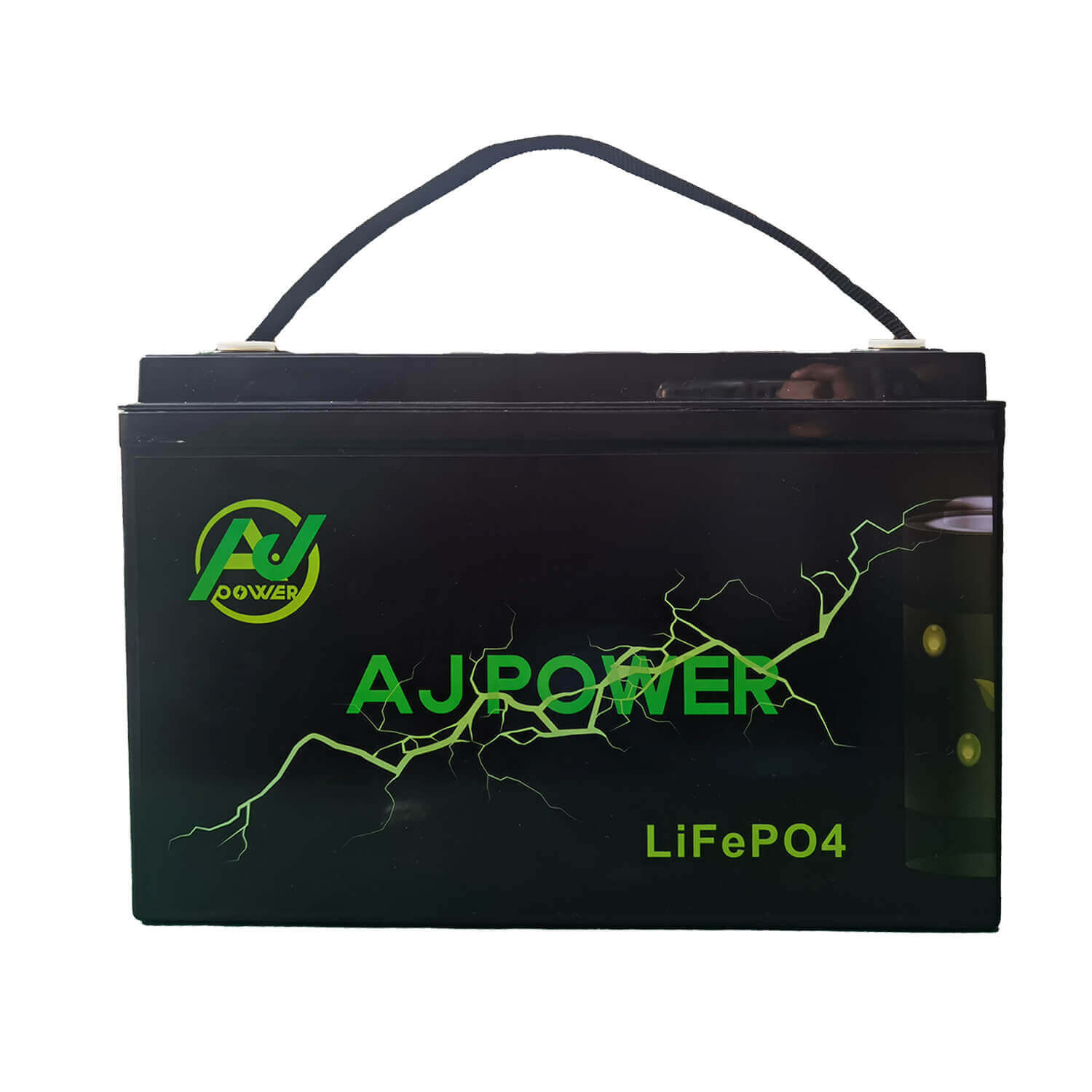 بطارية شاحن LiFePO4 عالية السعة AJ-LFP12V100Ah - استبدال حمض الرصاص الفائق