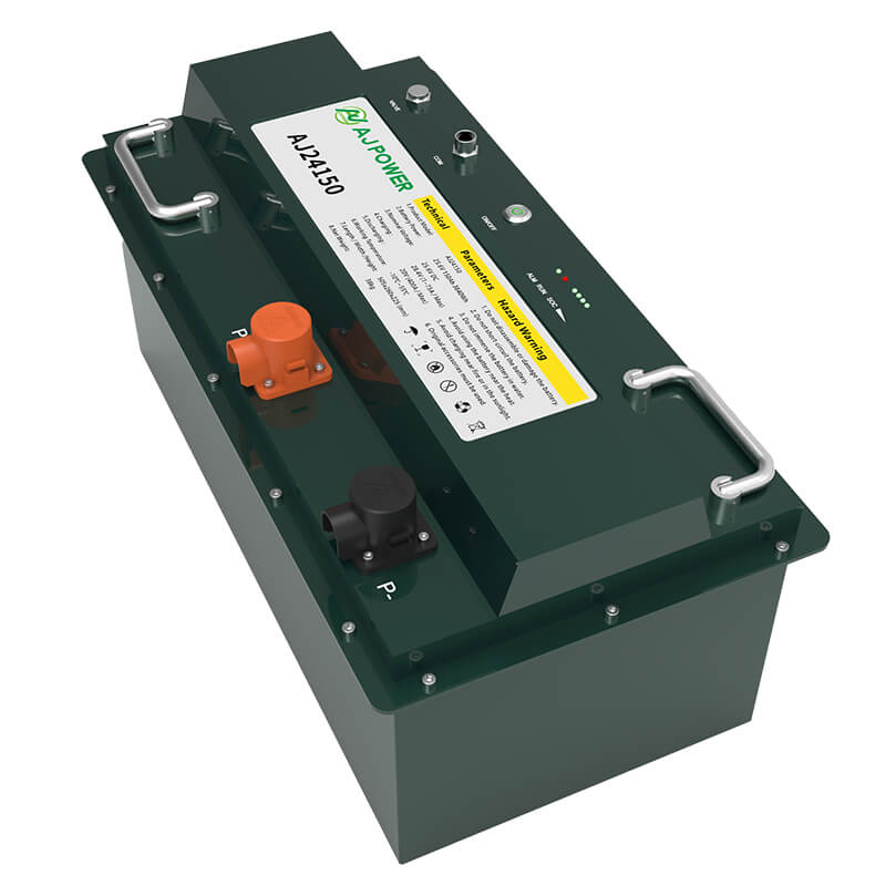بطارية طاقة عالية السعة AJ24150 بقدرة 150 أمبير في الساعة لتكامل الطاقة المتجددة
