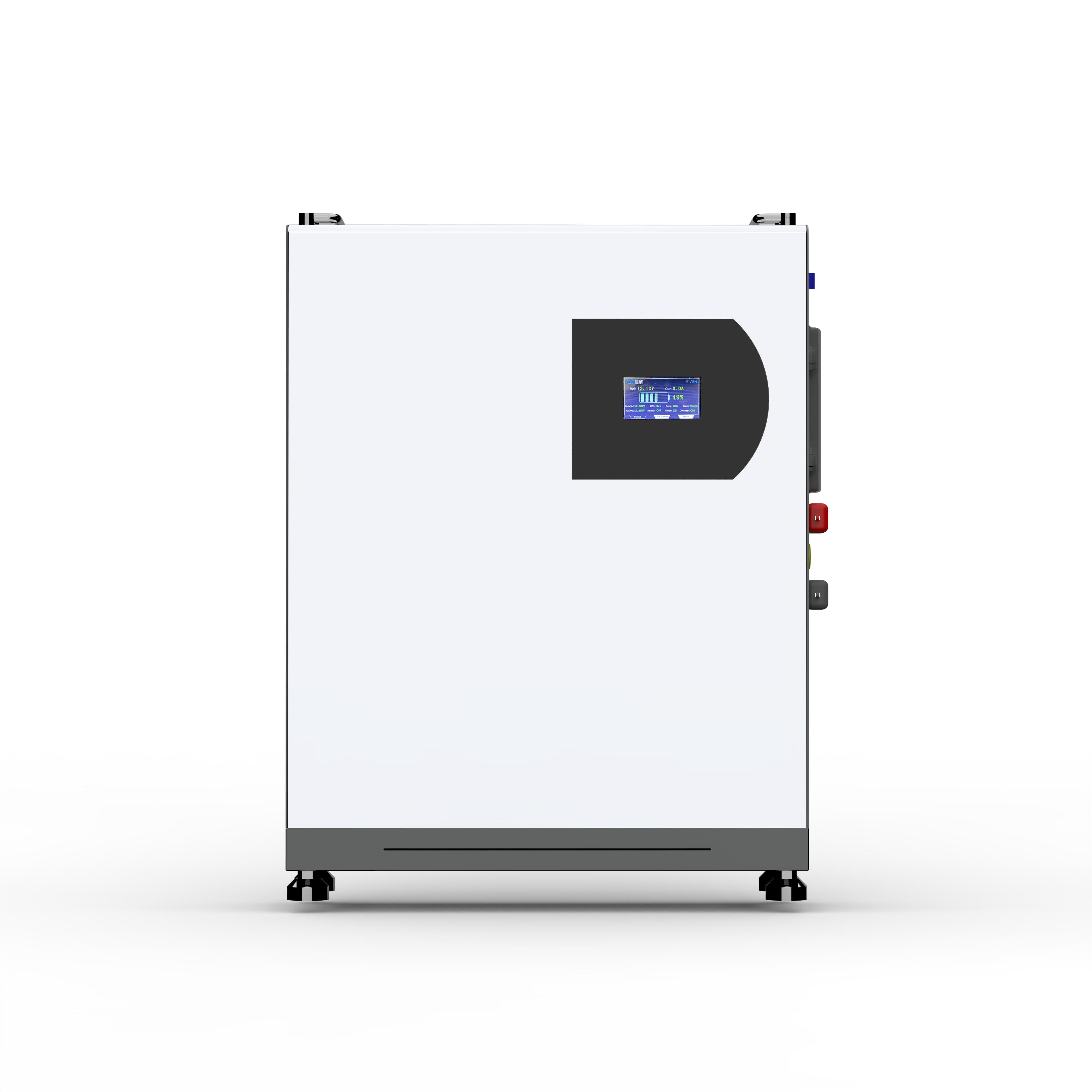 بطارية ليثيوم 48V 200Ah Lifepo4 مثبتة على الحائط للنظام الشمسي 10KW 8KW