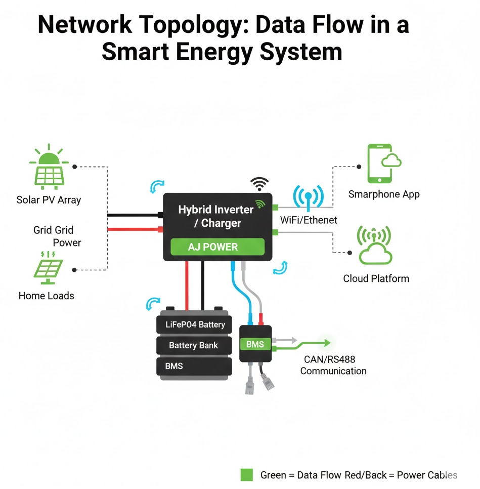 العاكس الهجين خارج المنغرد