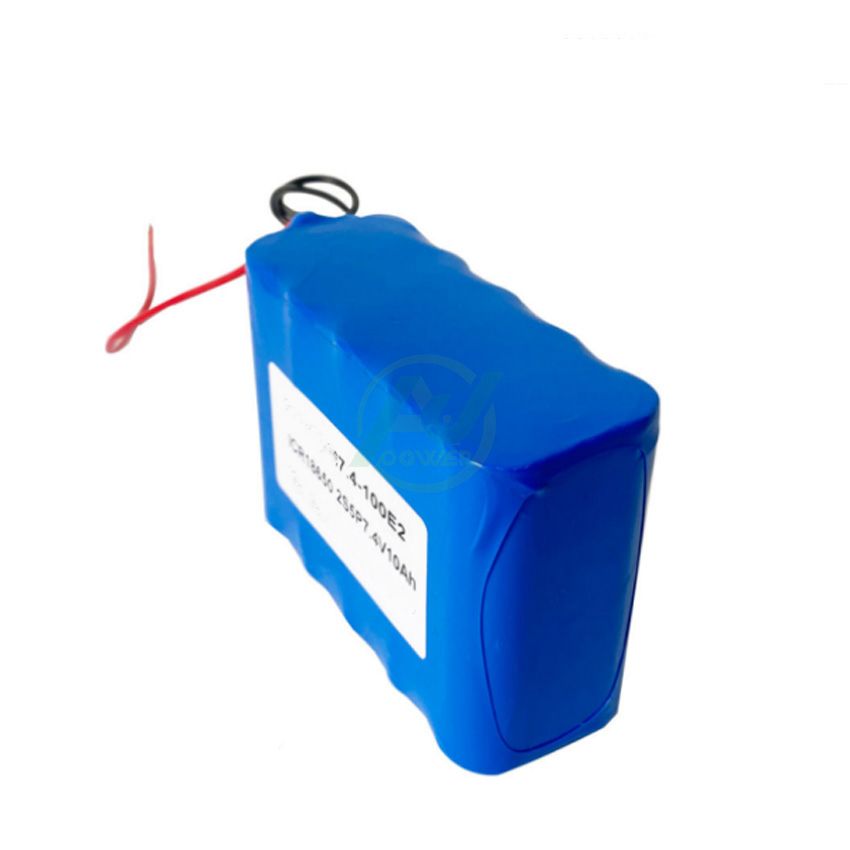 تخصيص بطارية ليثيوم أيون قابلة للشحن 3.7V 7.4V 11.1V 12V 14.8V 18650 21700 32700