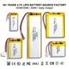 تخصيص OEM ODM 500mah 1000mah 2000mah 3000mah قابلة للشحن ليثيوم أيون ليثيوم أيون ليثيوم بوليمر 3.7 فولت 1500 مللي أمبير بطارية ليبو